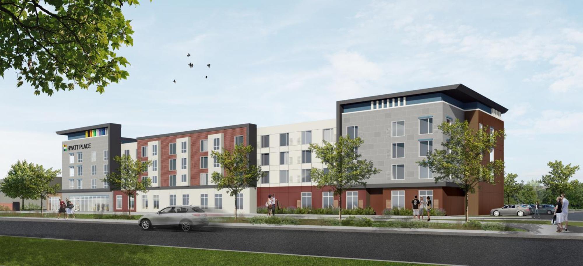 Hyatt Place Sacramento International Airport ภายนอก รูปภาพ